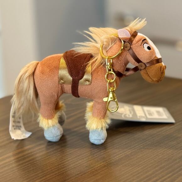 Disney Accessories - Disney Store Japan Tokyo Philippe Horse Plush Keychain 2025 Beauty & The Beast